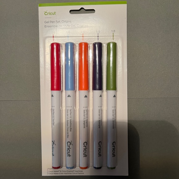 Cricut Art Cricut Pens Gel Pen Origines Set Poshmark